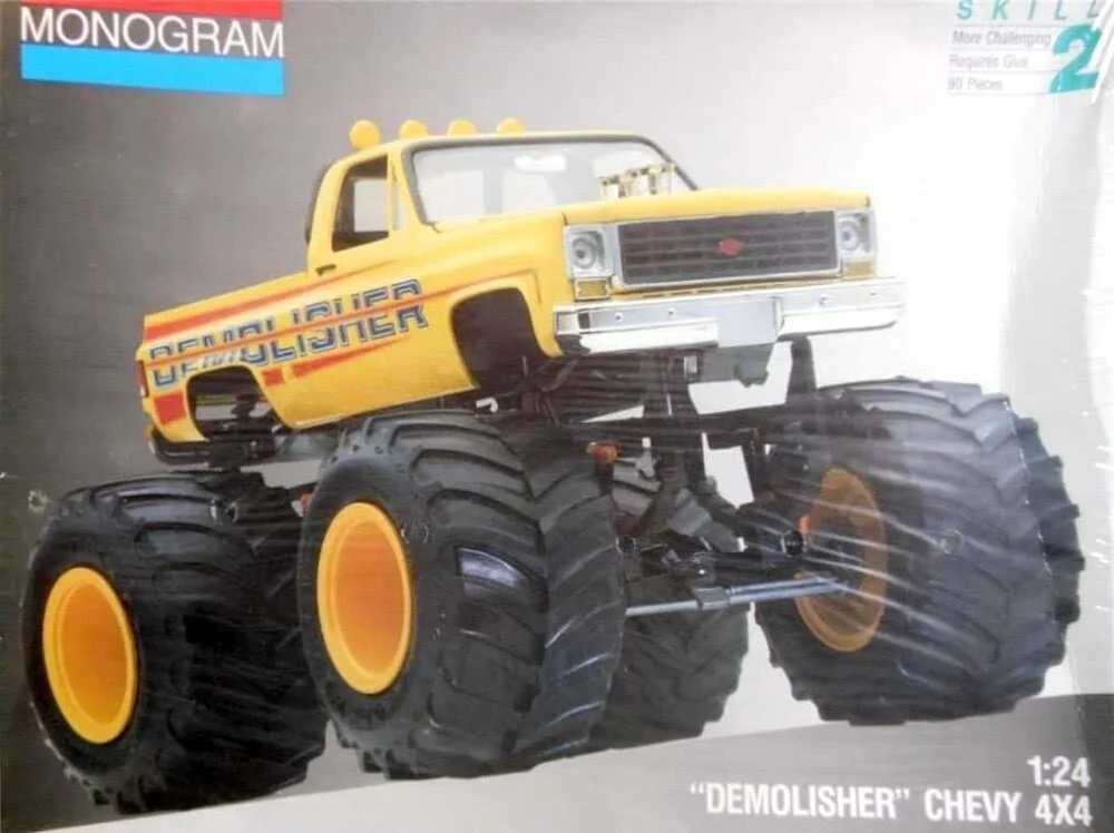 Monogram 1/8 クラシックモンスター プラモデル 4種セット Monogram's GM Truck Kits — The Sprue